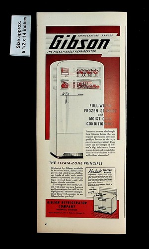 1944 gibson freezer - gibson,