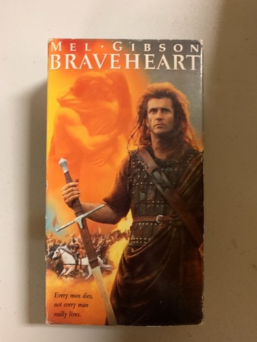 Braveheart mel gibson vhs - gibson,
