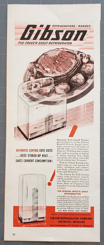 1944 gibson freez shelf - 1944,