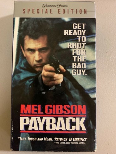 Shelf183 vhs tape payback - vhs,