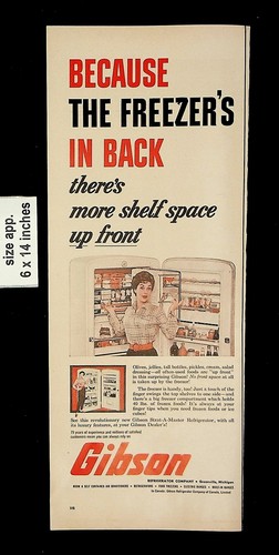 1956 gibson freezer - 1956,