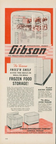 1945 gibson refrigerator - 1945,